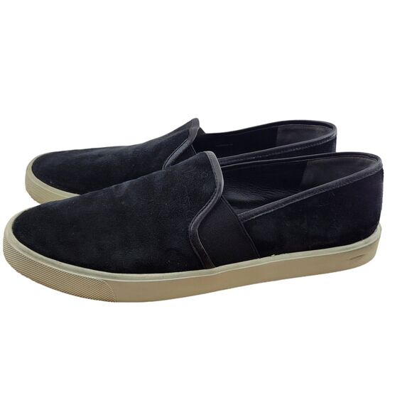 Vince Womens Shoes Size 8 38 Black Suede Slip On Loafers Comfort Shoes Sneakers - Picture 5 of 12